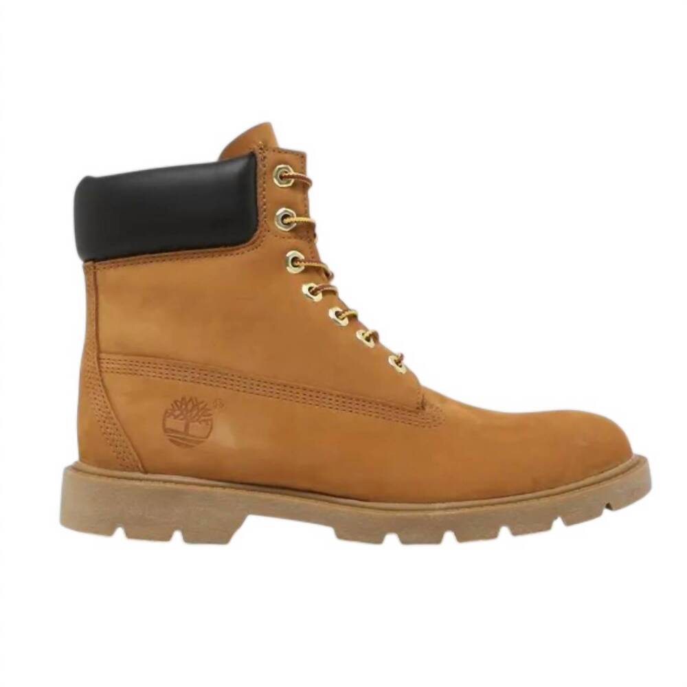 NEW TIMBERLAND men's basic boot in wheat nubuck